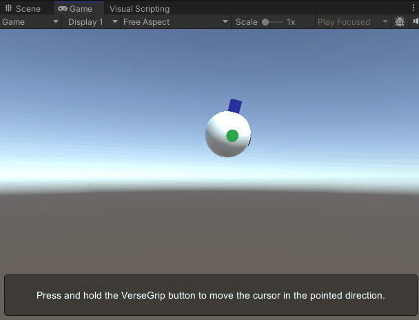 Balle mobile avec poignée « Versegrip »
