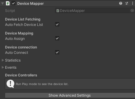 Composant DeviceMapper